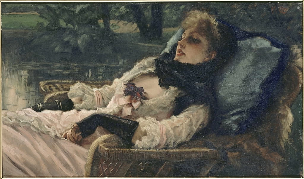 James Tissot - 110, La sognatrice, 1871, musée d’Orsay, Paris